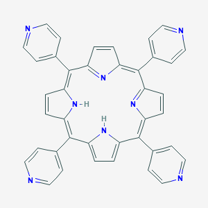 molecular formula C40H26N8 B093735 5,10,15,20-四(4-吡啶基)-21H,23H-卟啉 CAS No. 16834-13-2