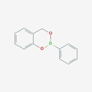 molecular formula C13H11BO2 B093743 2-Phenyl-4H-1,3,2-benzodioxaborin CAS No. 18885-85-3