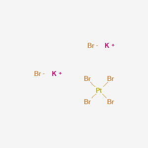 molecular formula Br6K2Pt B093747 Dipotassium hexabromoplatinate CAS No. 16920-93-7