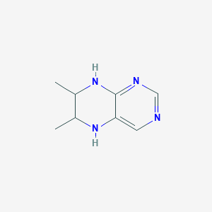 B093759 5,6,7,8-Tetrahydro-6,7-dimethylpteridine CAS No. 114-27-2