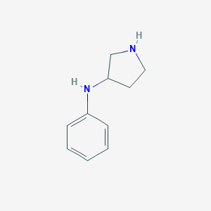 molecular formula C10H14N2 B093768 N-苯基吡咯烷-3-胺 CAS No. 17741-13-8