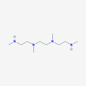 molecular formula C10H26N4 B093787 N,N'-Dimethyl-N,N'-bis(2-methylaminoethyl)ethylenediamine CAS No. 105-78-2