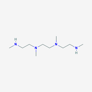 molecular formula C10H26N4 B093787 1,2-乙二胺，N,N'-二甲基-N,N'-双[2-(甲基氨基)乙基]- CAS No. 105-78-2