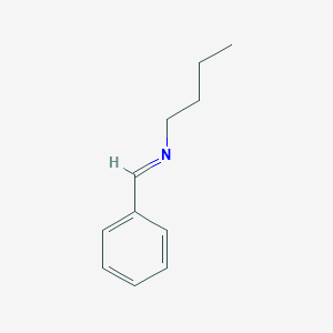 molecular formula C11H15N B093793 Butylamine, N-benzylidene- CAS No. 1077-18-5