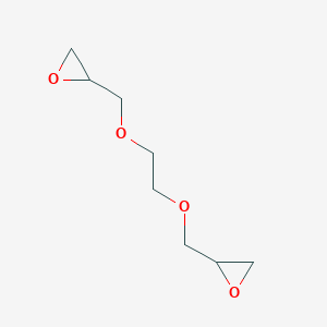 molecular formula C8H14O4 B009381 Ethylene glycol diglycidyl ether CAS No. 2224-15-9