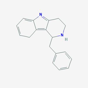 molecular formula C18H18N2 B093810 1-Benzyl-2,3,4,9-tetrahydro-1H-pyrido[4,3-b]indole CAS No. 15301-68-5