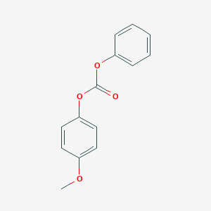 molecular formula C14H12O4 B093815 Carbonic acid, p-methoxyphenyl phenyl ester CAS No. 17145-95-8