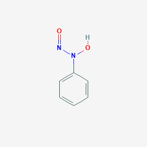 molecular formula C6H6N2O2 B093816 1-Hydroxy-2-oxo-1-phenylhydrazine CAS No. 148-97-0