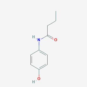 molecular formula C10H13NO2 B093819 4'-Hydroxybutyranilide CAS No. 101-91-7