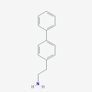 molecular formula C14H15N B093827 2-(4-Biphenyl)ethylamine CAS No. 17027-51-9