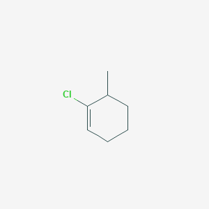 molecular formula C7H11Cl B093829 1-Chloro-6-methylcyclohexene CAS No. 16642-50-5