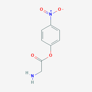 molecular formula C8H8N2O4 B093837 4-Nitrophenyl 2-aminoacetate CAS No. 17639-39-3