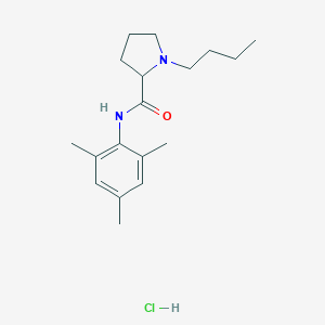 molecular formula C18H29ClN2O B093839 Bumecaine hydrochloride CAS No. 19089-24-8