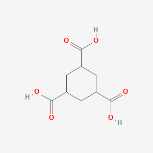 molecular formula C9H12O6 B093841 Cyclohexane-1,3,5-tricarboxylic acid CAS No. 16526-68-4