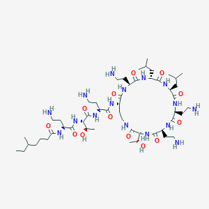 molecular formula C52H98N16O13 B093849 粘菌素 CAS No. 1066-17-7