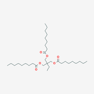molecular formula C33H62O6 B093850 Trimethylolpropane trinonanoate CAS No. 126-57-8