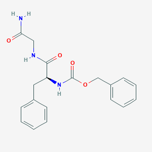 molecular formula C19H21N3O4 B093854 Z-Phe-gly-NH2 CAS No. 17187-05-2