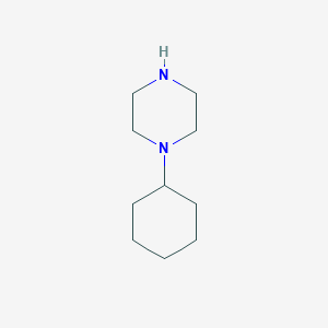 molecular formula C10H20N2 B093859 1-Cyclohexylpiperazine CAS No. 17766-28-8