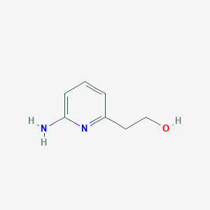 molecular formula C7H10N2O B009387 2-(6-Aminopyridin-2-YL)ethanol CAS No. 101012-00-4