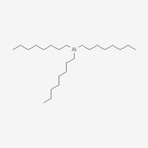 molecular formula C24H51Al B093873 Trioctylaluminum CAS No. 1070-00-4