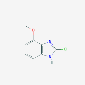 molecular formula C8H7ClN2O B093874 2-氯-4-甲氧基-1H-苯并咪唑 CAS No. 15965-58-9