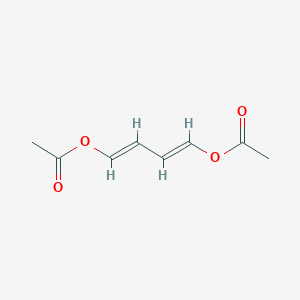 molecular formula C8H10O4 B093894 trans,trans-1,4-Diacetoxy-1,3-butadiene CAS No. 15910-11-9