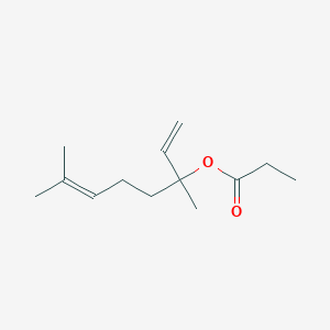 molecular formula C13H22O2 B093896 Linalyl propionate CAS No. 144-39-8