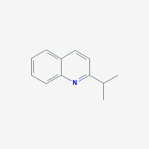 molecular formula C12H13N B093897 2-Isopropylquinoline CAS No. 17507-24-3