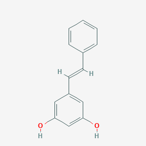 molecular formula C14H12O2 B093900 Pinosylvin CAS No. 102-61-4