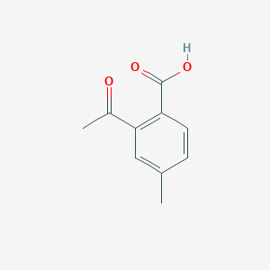 molecular formula C10H10O3 B093901 4-(2-Oxopropyl)benzoic acid CAS No. 15482-54-9