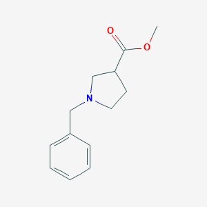 molecular formula C13H17NO2 B093951 Methyl 1-benzylpyrrolidine-3-carboxylate CAS No. 17012-21-4