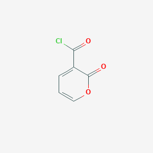 B093955 2-Oxo-2H-pyran-3-carbonyl chloride CAS No. 18398-80-6