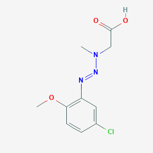 N-((5-Chloro-2-methoxyphenyl)azo)sarcosine