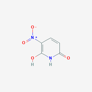 molecular formula C5H4N2O4 B093971 3-Nitropyridine-2,6-diol CAS No. 16013-84-6