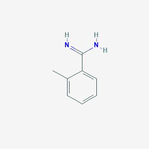 molecular formula C8H10N2 B093974 2-Methyl-benzamidine CAS No. 18636-97-0