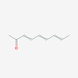 molecular formula C9H12O B093977 3,5,7-Nonatrien-2-one CAS No. 17609-32-4