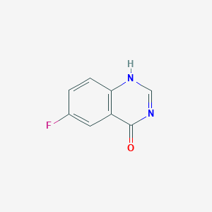molecular formula C8H5FN2O B093978 6-氟喹唑啉-4-醇 CAS No. 16499-56-2