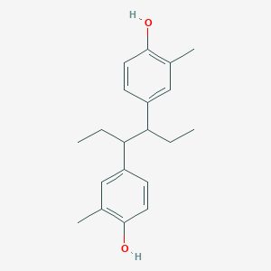 molecular formula C20H26O2 B093980 Methestrol CAS No. 130-73-4