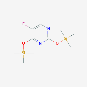 molecular formula C10H19FN2O2Si2 B093986 5-Fluoro-2,4-bis((trimethylsilyl)oxy)pyrimidine CAS No. 17242-85-2