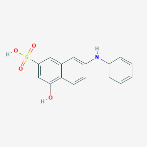 4-Hydroxy-7-(phenylamino)naphthalene-2-sulfonic acid