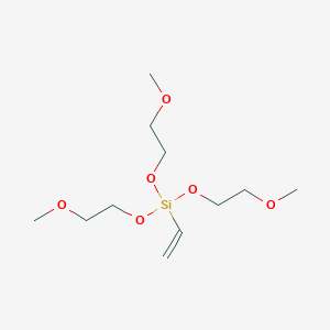 molecular formula C11H24O6Si B093991 Tris(2-methoxyethoxy)vinylsilane CAS No. 1067-53-4