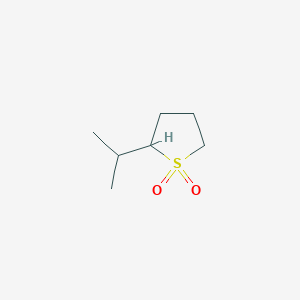 molecular formula C7H14O2S B093995 2-Propan-2-ylthiolane 1,1-dioxide CAS No. 17113-59-6