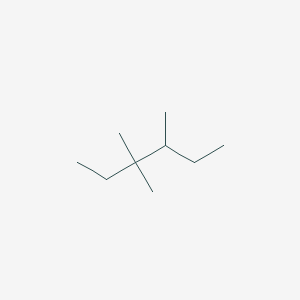 molecular formula C9H20 B093998 3,3,4-Trimethylhexane CAS No. 16747-31-2