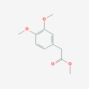 molecular formula C11H14O4 B094004 Methyl 2-(3,4-dimethoxyphenyl)acetate CAS No. 15964-79-1