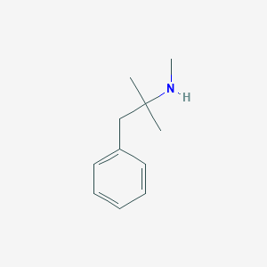molecular formula C11H17N B094010 Mephentermine CAS No. 100-92-5