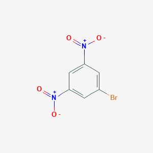 molecular formula C6H3BrN2O4 B094040 1-Bromo-3,5-dinitrobenzene CAS No. 18242-39-2