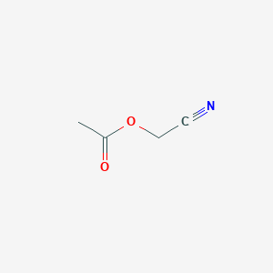 molecular formula C4H5NO2 B094041 Cyanomethyl acetate CAS No. 1001-55-4
