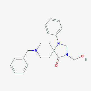 8-Benzyl-3-(hydroxymethyl)-1-phenyl-1,3,8-triazaspiro[4,5]decan-4-one