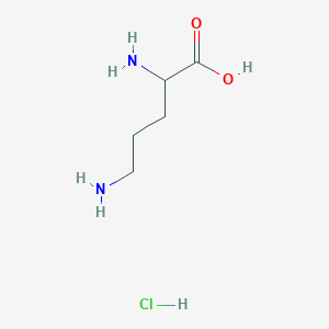 molecular formula C6H12F2N2O2 B094061 Eflornithine CAS No. 1069-31-4