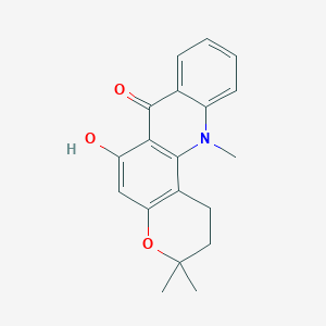 molecular formula C19H19NO3 B094066 1,2-Dihydronoracronycine CAS No. 17014-70-9